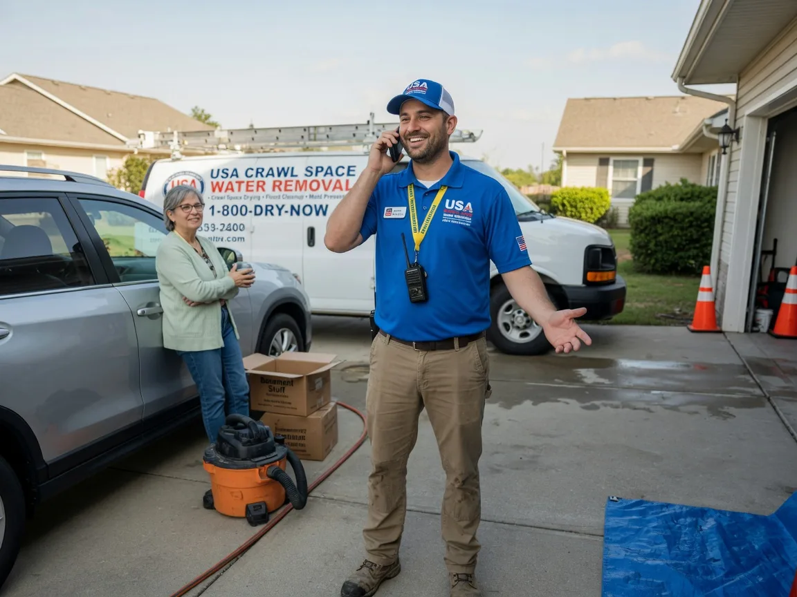 Crawl Space Water Removal Mount Gilead, OH FAQs